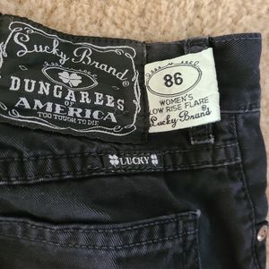 Lucky brand bootcut low rise jeans